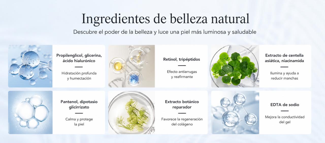 Gel Conductor ANLAN Radiofrecuencia - Efecto Lifting